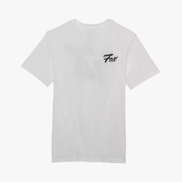 Polera Lifestyle Scripted Premium Blanco Fox