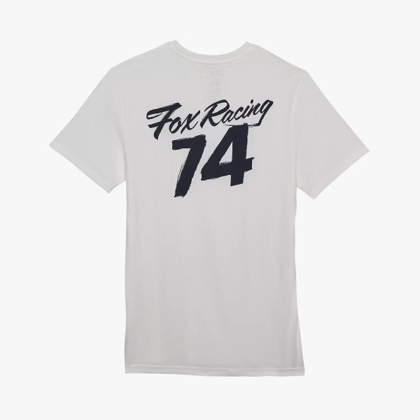 Polera Lifestyle Scripted Premium Blanco Fox - Imagen 2