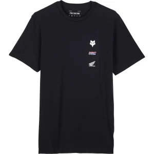 Polera Fox X Honda Prem SS Tee II Blk