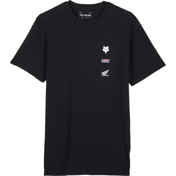 Polera Fox X Honda Prem SS Tee II Blk