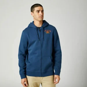 Poleron Lifestyle At Bay Zip Azul Fox