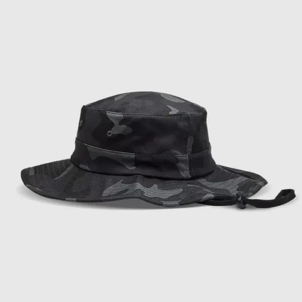 Gorro Lifestyle Base Over Sun Verde Camo Negro Fox - Imagen 2