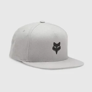 Gorro Jockey Lifestyle Fox Head Snapback Gris Claro Fox