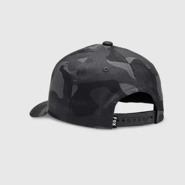 Gorro Jockey Lifestyle Niño 110 Snapback Camo Negro/Gris Fox - Imagen 2