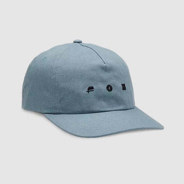 Jockey Lifestyle Mujer Sensory Snapback Gris Azulado Fox