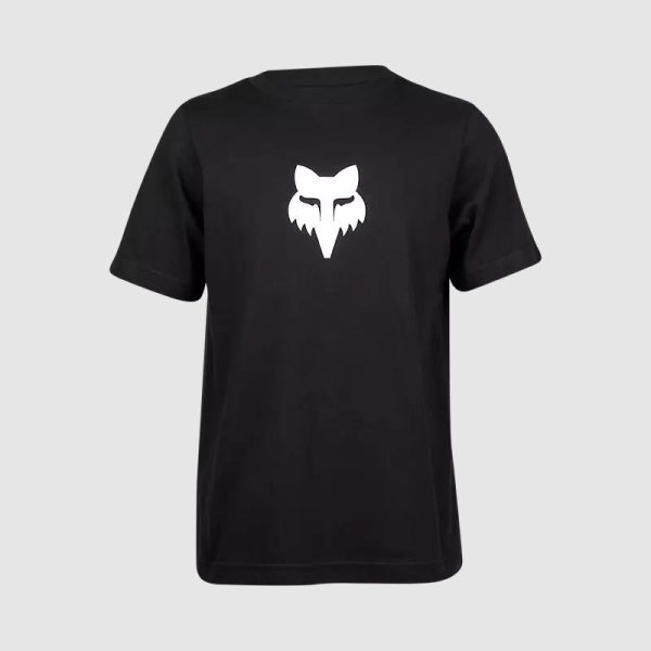 Polera Lifestyle Niño Legacy Negro/Blanco Fox