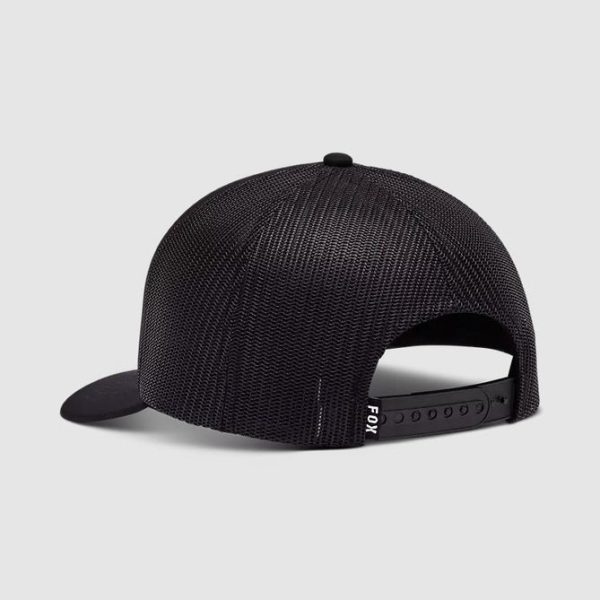 Gorro Jockey Lifestyle Mujer Boundary Trucker Negro/Rosado Fox - Imagen 2