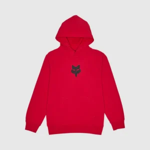 Poleron Lifestyle Niño Canguro Legacy Rojo Fox