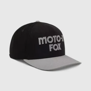 Gorro Jockey Lifestyle Moto-X Corduroy Negro Fox