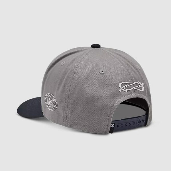 Jockey Lifestyle Race Spec Snapback Gris Fox - Imagen 2