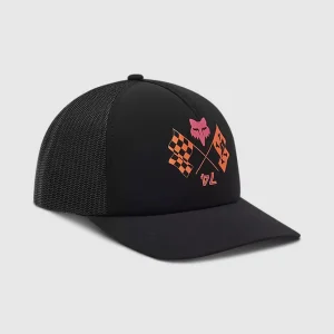 Jockey Lifestyle Mujer Race Spec Trucker Negro Fox