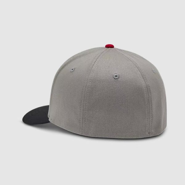 Gorro Jockey Lifestyle Race Spec Flexfit Gris Fox - Imagen 2