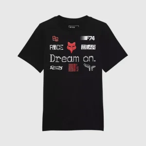 Polera Lifestyle Niño Race Spec Dream Negro Fox
