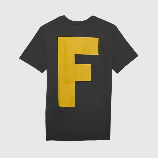 Polera Lifestyle Big F Premium Gris Fox - Imagen 2
