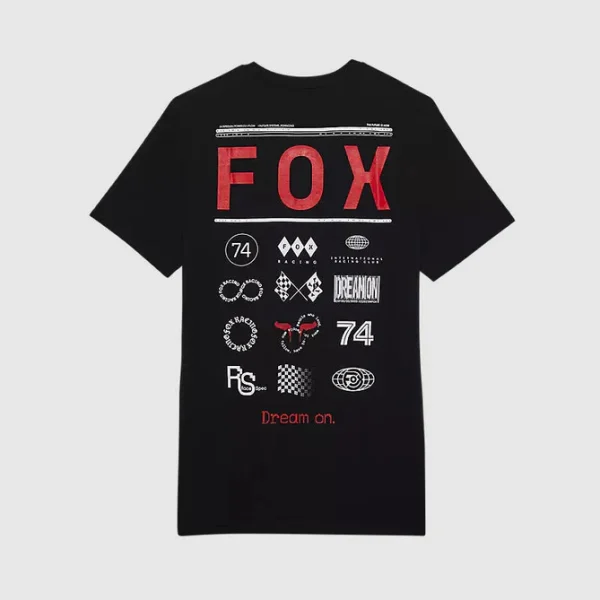 Polera Lifestyle Race Spec Premium Negro Fox - Imagen 2