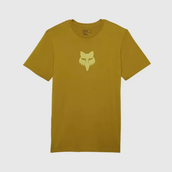 Polera Lifestyle Fox Head Premium Mostaza Fox