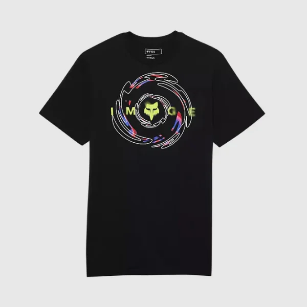 Polera Lifestyle Energy Face Premium Negro Fox