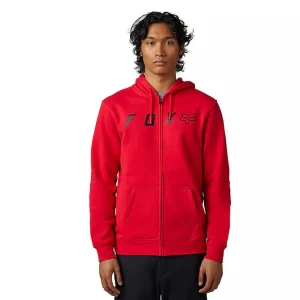 Poleron Lifestyle Absolute Zip Rojo Fox