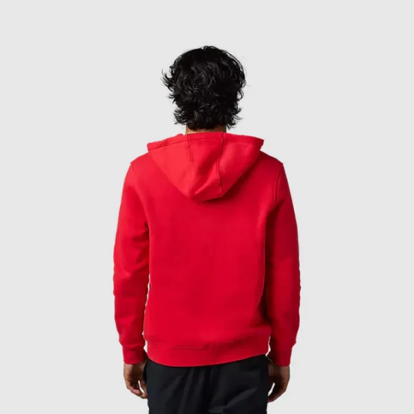 Poleron Lifestyle Absolute Zip Rojo Fox - Imagen 2