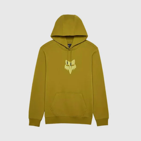 Poleron Lifestyle Canguro Fox Head Mostaza Fox