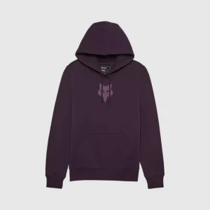Poleron Lifestyle Mujer Canguro Fox Head Morado Fox