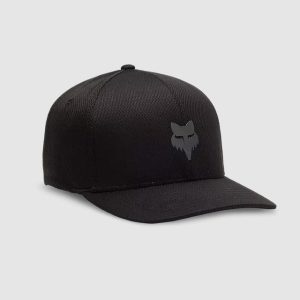 Gorro Jockey Lifestyle Head Tech Flexfit Negro Fox