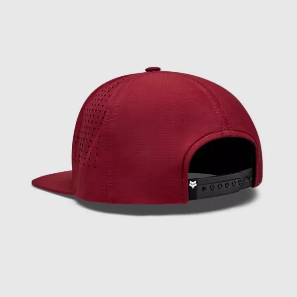 Gorro Jockey Lifestyle Non Stop Tech Snapback Rojo Fox - Imagen 2