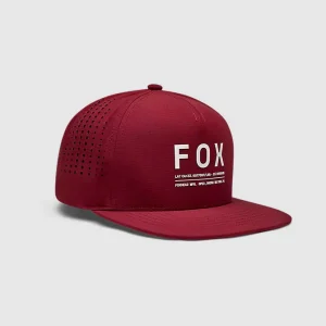 Gorro Jockey Lifestyle Non Stop Tech Snapback Rojo Fox