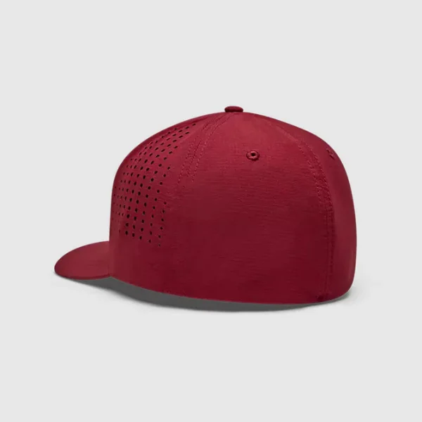Gorro Jockey Lifestyle Non Stop Tech Flexfit Rojo Fox - Imagen 2