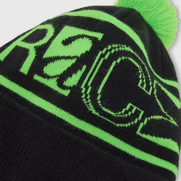 Gorro Lifestyle Throttle Negro/Verde Fox - Imagen 3