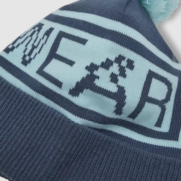 Gorro Lifestyle Throttle Azul Vintage Fox - Imagen 2