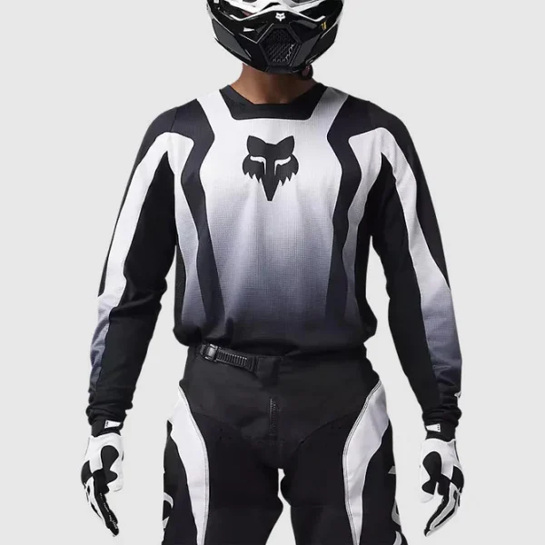 180 Traje Moto Lean Negro/Blanco