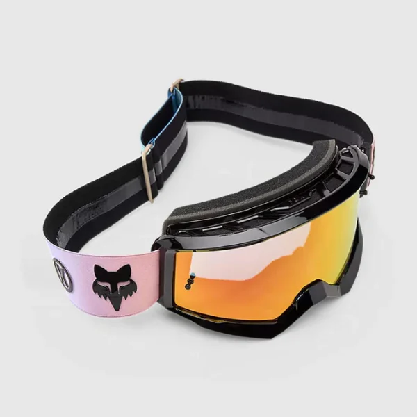 Antiparra Moto Main Hello Future Azul/Rosado Fox - Imagen 2