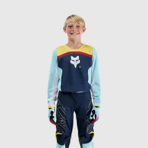 180 Traje Moto Niño Elevated Azul Fox