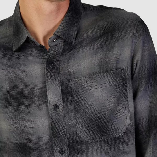 Camisa Lifestyle Survivalist Negro Fox - Imagen 4