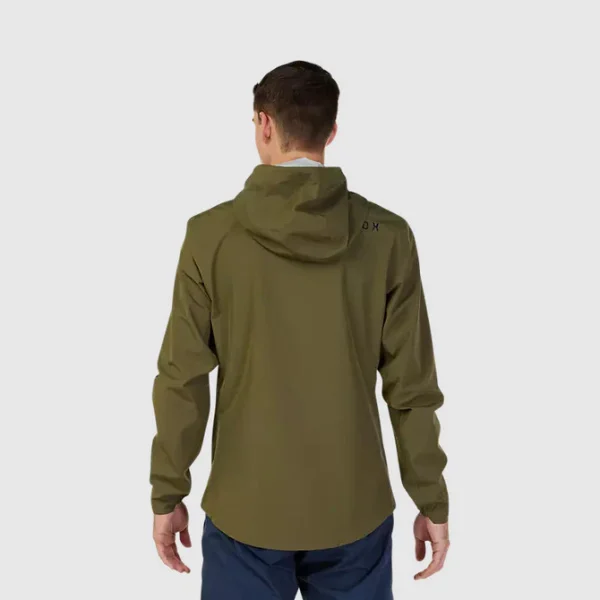 Chaqueta Bicicleta Impermeable Ranger Verde Oliva Fox - Imagen 3