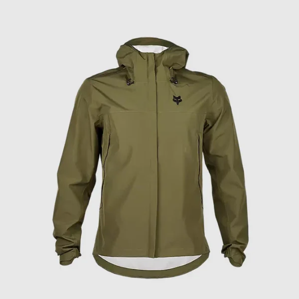 Chaqueta Bicicleta Impermeable Ranger Verde Oliva Fox