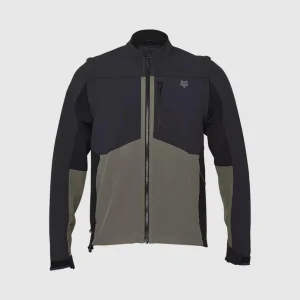 Chaqueta Moto Ranger Off-Road Softshell Negro/Cafe Fox