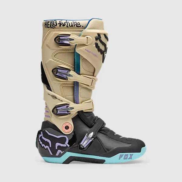 Botas Moto Motion Hello Future Cafe Fox - Imagen 2
