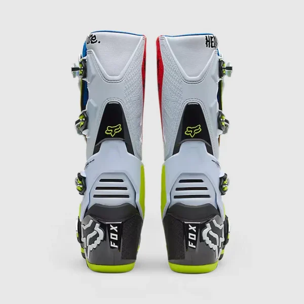 Botas Moto Motion Hello Future Blanco Fox - Imagen 4
