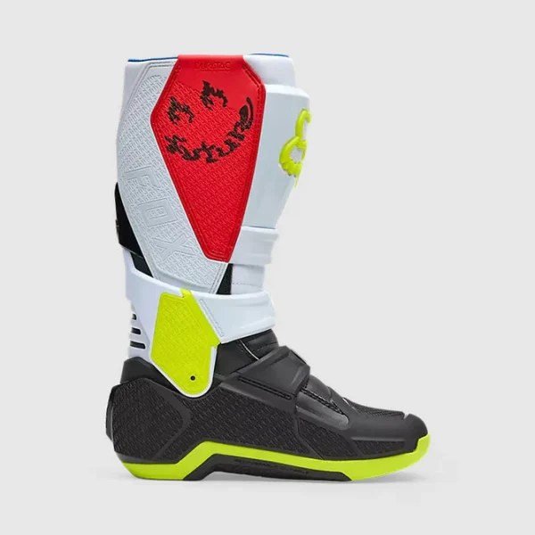 Botas Moto Motion Hello Future Blanco Fox - Imagen 3