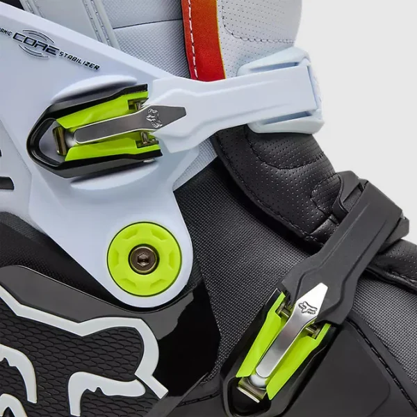 Botas Moto Motion Hello Future Blanco Fox - Imagen 6
