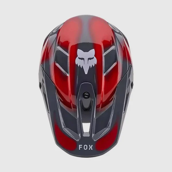 Casco Moto V3 Volatile Rojo/Gris Fox - Imagen 4