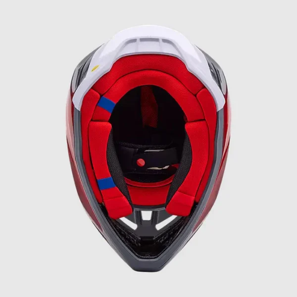 Casco Moto V3 Volatile Rojo/Gris Fox - Imagen 6