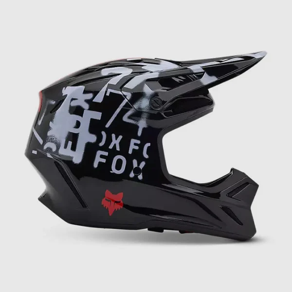 Casco Moto V3 Seventy4 Negro Fox