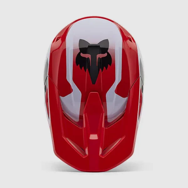 Casco Moto V1 Lean Rojo Fox - Imagen 3