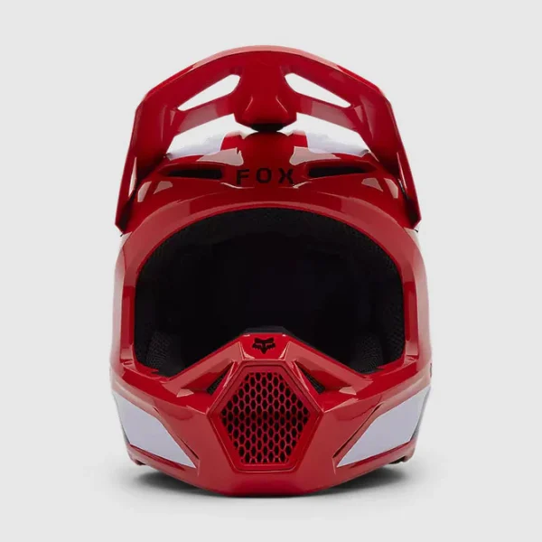 Casco Moto V1 Lean Rojo Fox - Imagen 2