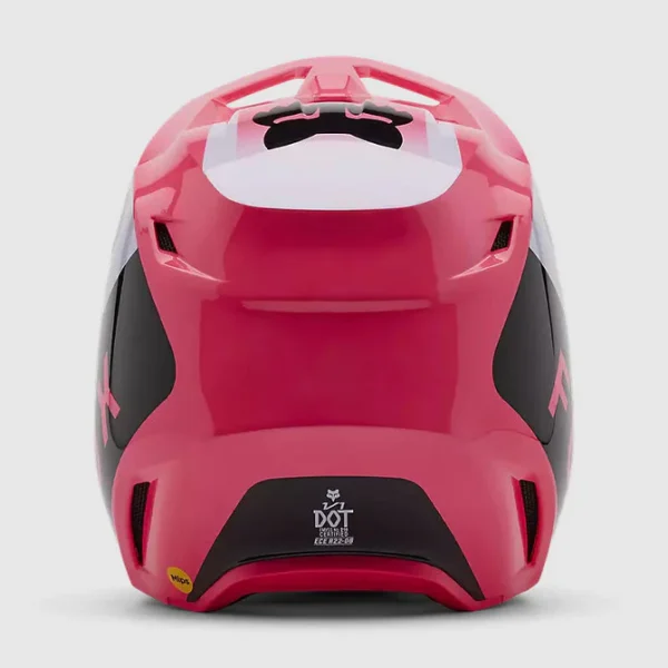 Casco Moto V1 Lean Rosado Fox - Imagen 4