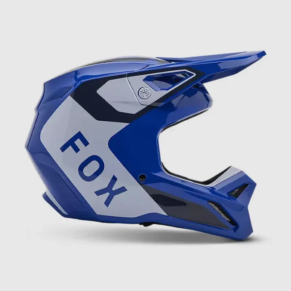 Casco Moto V1 Lean Azul Fox