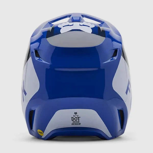 Casco Moto V1 Lean Azul Fox - Imagen 4